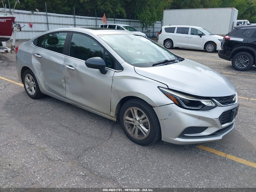 2018 CHEVROLET CRUZE LT AUTO | 1G1BE5SM0J7125606 | UPCARS