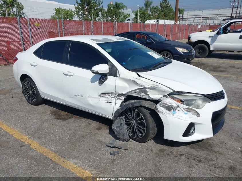 2014 TOYOTA COROLLA S PLUS | 5YFBURHE6EP073064 | UPCARS