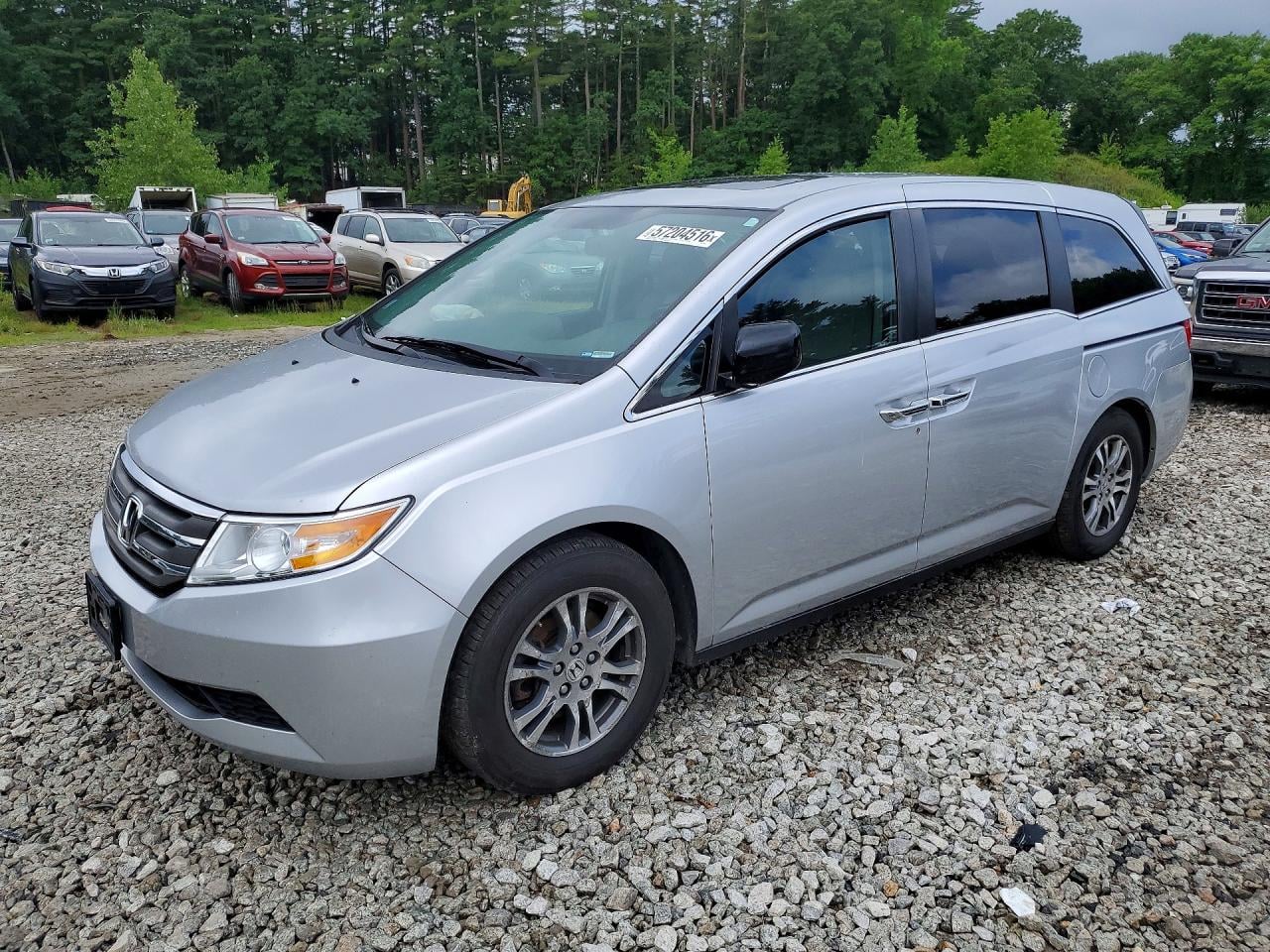 2013 HONDA ODYSSEY EXL | 5FNRL5H67DB030138 | UPCARS