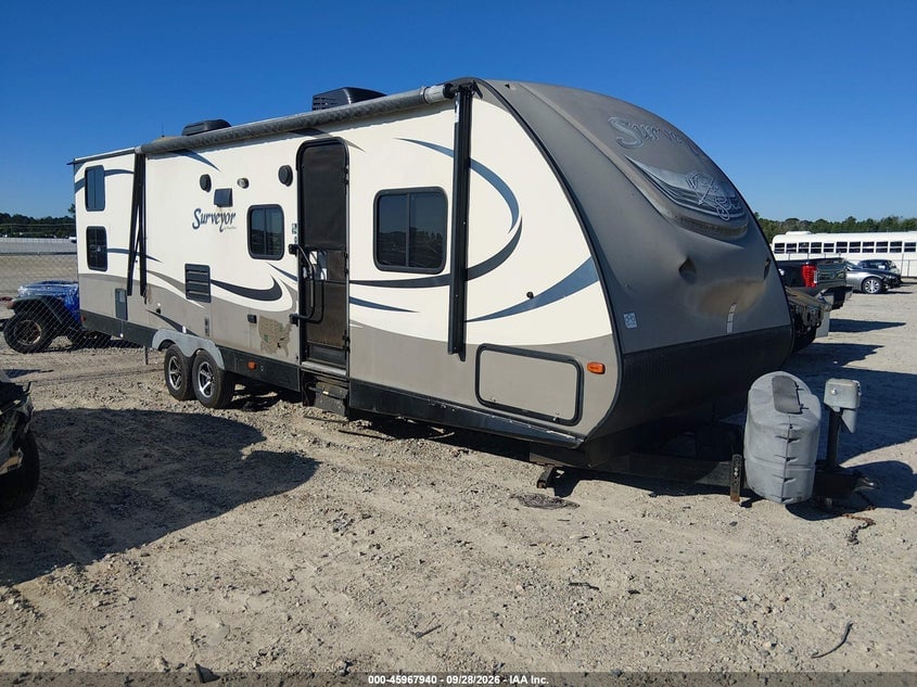 2016 FOREST RIVER SURVEYOR | 4X4TSVE27GL027598 | UPCARS