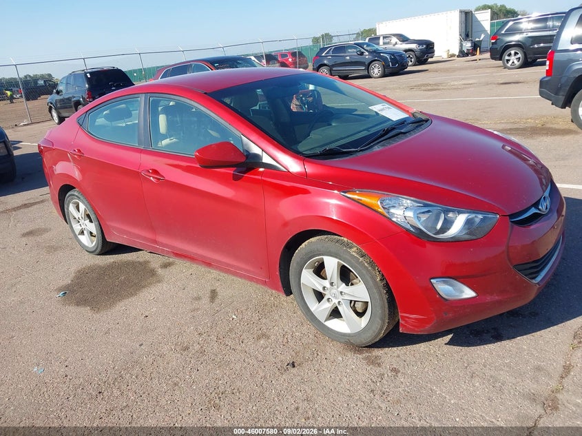 2013 HYUNDAI ELANTRA GLS | KMHDH4AE8DU534143 | UPCARS