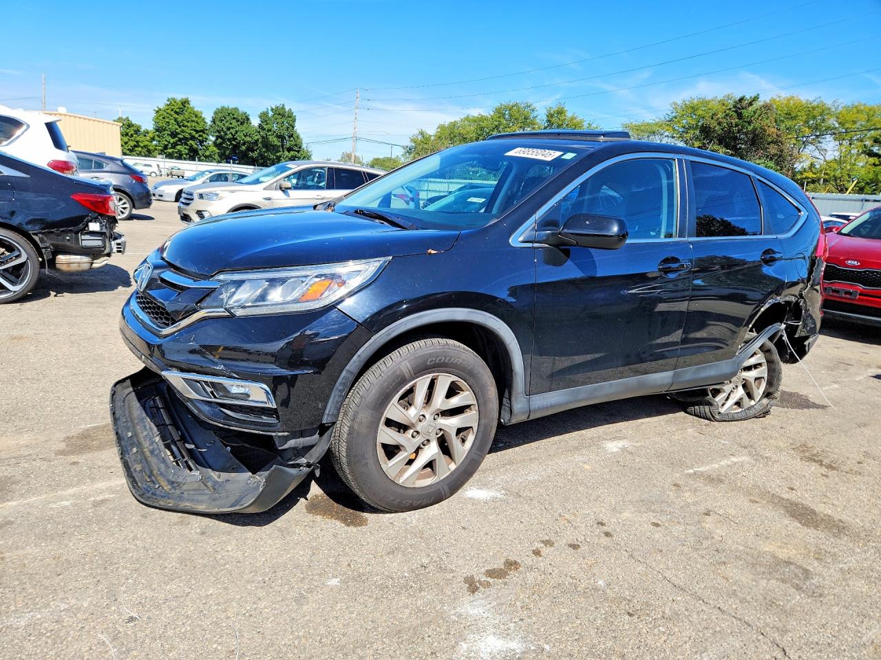 2016 HONDA CRV EX | 5J6RM4H57GL140732 | UPCARS