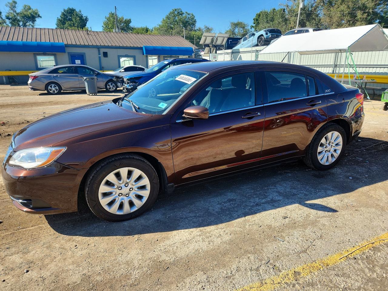 2013 CHRYSLER 200 LX | 1C3CCBAG2DN737290 | UPCARS