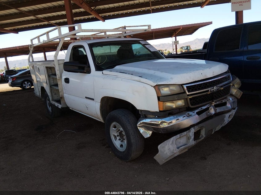 2006 CHEVROLET SILVERADO 2500HD WORK TRUCK | 1GBHC24U76E207584 | UPCARS