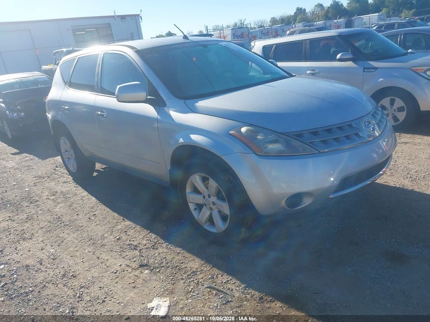 2007 NISSAN MURANO S | JN8AZ08T17W520020 | UPCARS