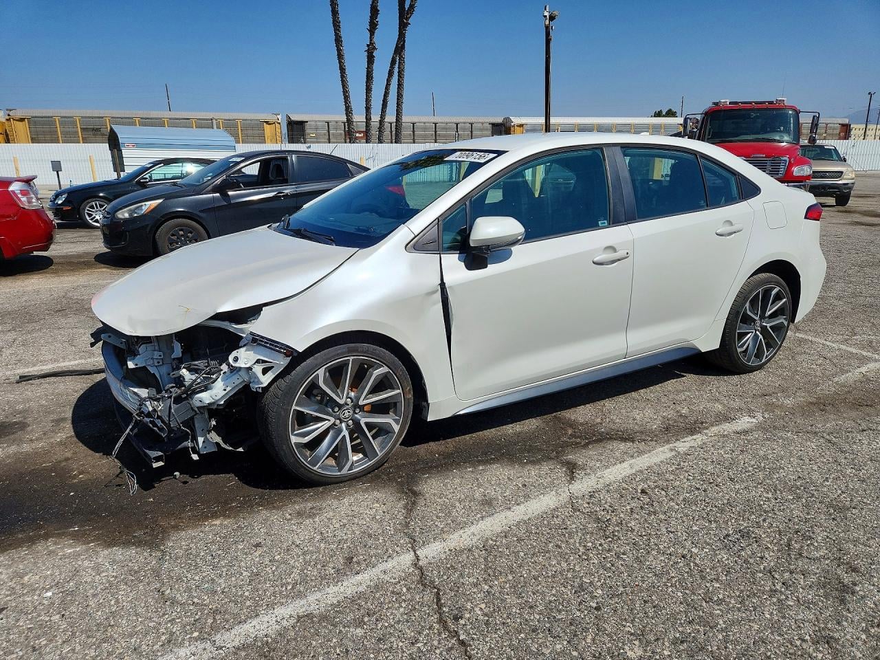 2021 TOYOTA COROLLA SE | 5YFS4MCE0MP091486 | UPCARS