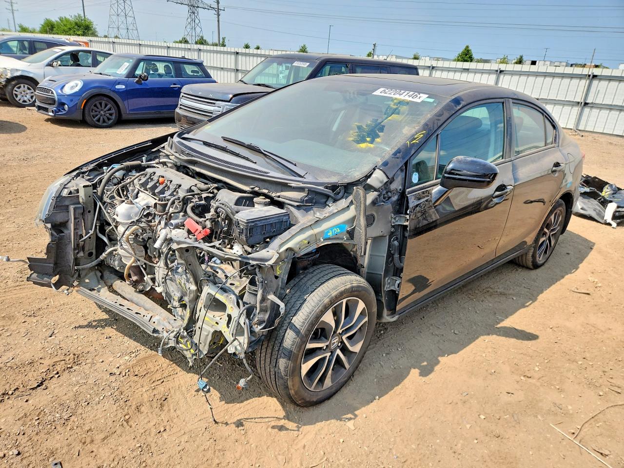 2015 HONDA CIVIC EX | 19XFB2F80FE117428 | UPCARS