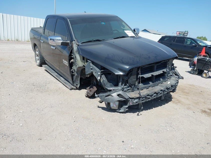 2017 RAM 1500 LARAMIE  4X2 5'7 BOX | 1C6RR6NT7HS585329 | UPCARS
