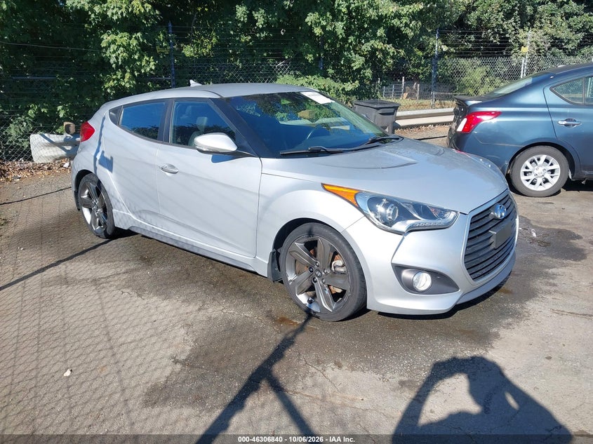 2015 HYUNDAI VELOSTER TURBO | KMHTC6AE6FU244489 | UPCARS