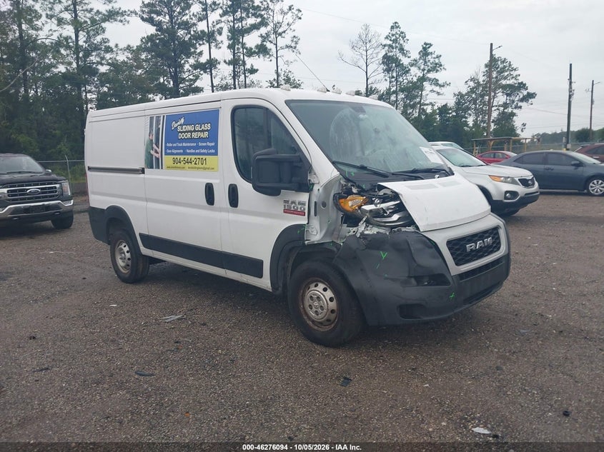 2021 RAM PROMASTER 1500 LOW ROOF 136 WB | 3C6LRVAG7ME559884 | UPCARS