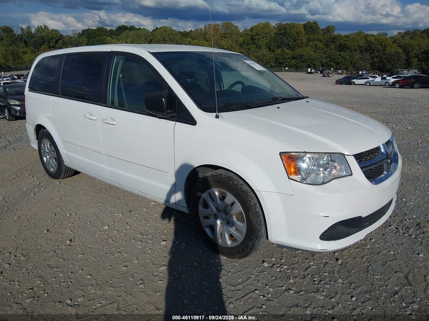 2016 DODGE GRAND CARAVAN SE | 2C4RDGBG2GR319835 | UPCARS