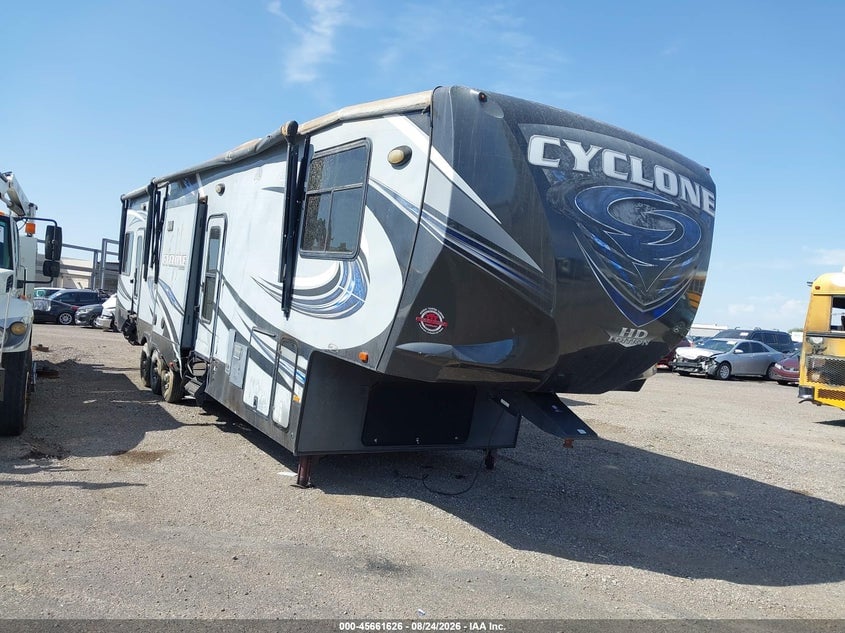 2016 HEARTLAND RV CYCLONE | 5SFCG4330GE312917 | UPCARS