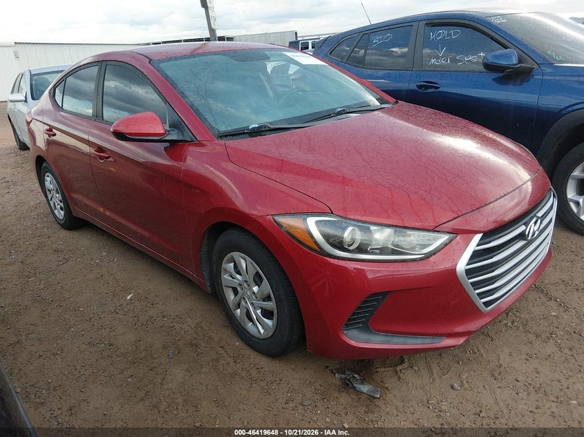 2017 HYUNDAI ELANTRA SE | KMHD74LF7HU119460 | UPCARS