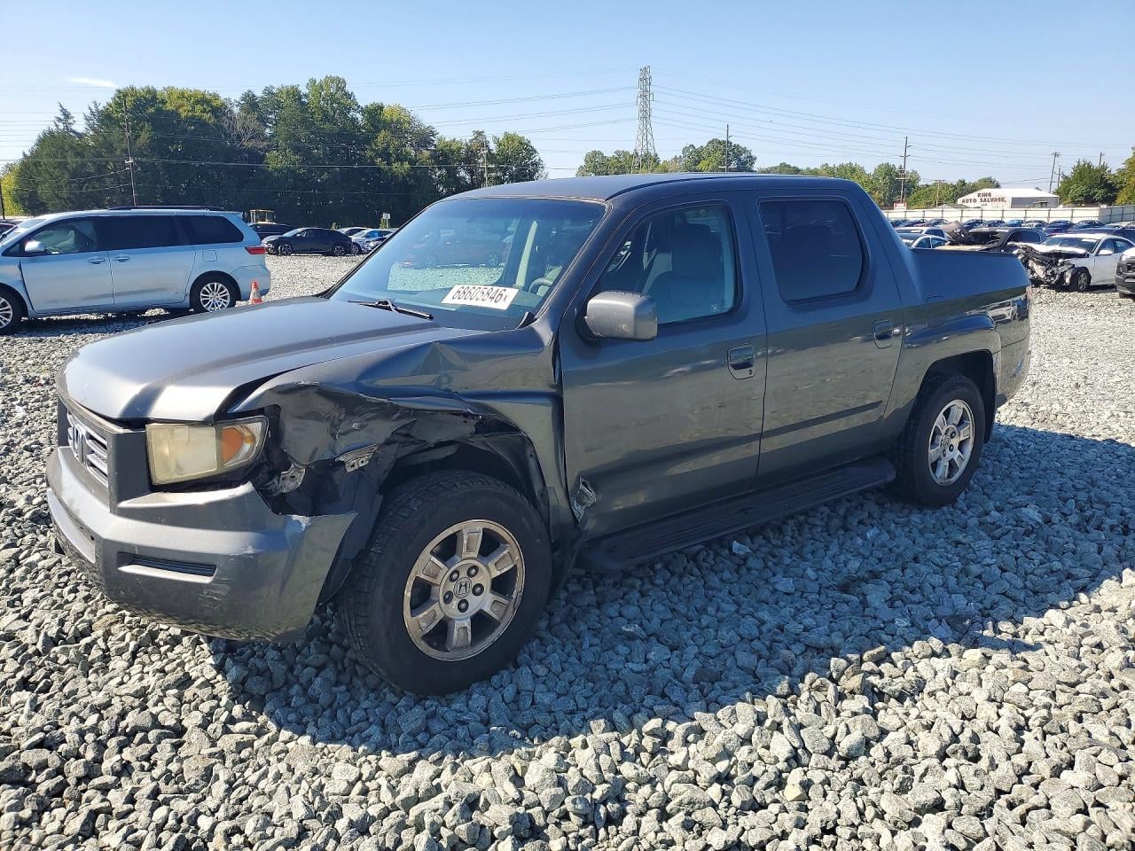 2008 HONDA RIDGELINE RTS | 2HJYK164X8H527799 | UPCARS