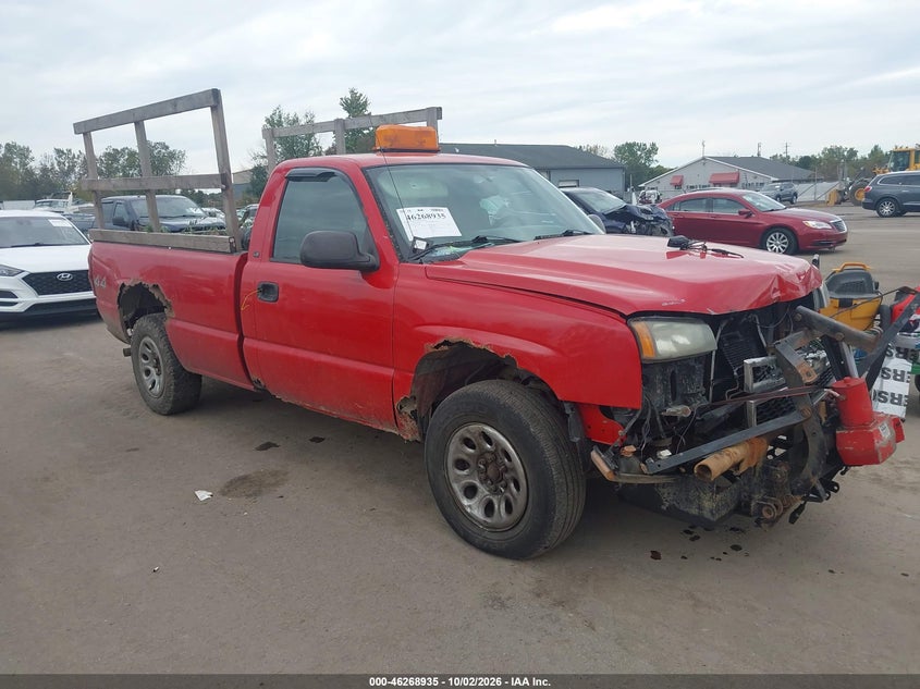 2006 CHEVROLET SILVERADO 1500 LS | 3GCEK14Z86G252436 | UPCARS