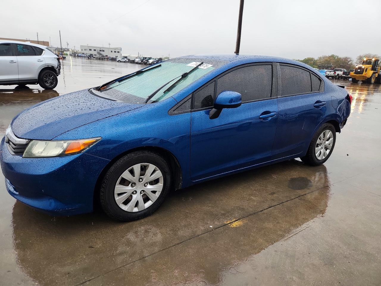 2012 HONDA CIVIC LX | 19XFB2F51CE061968 | UPCARS