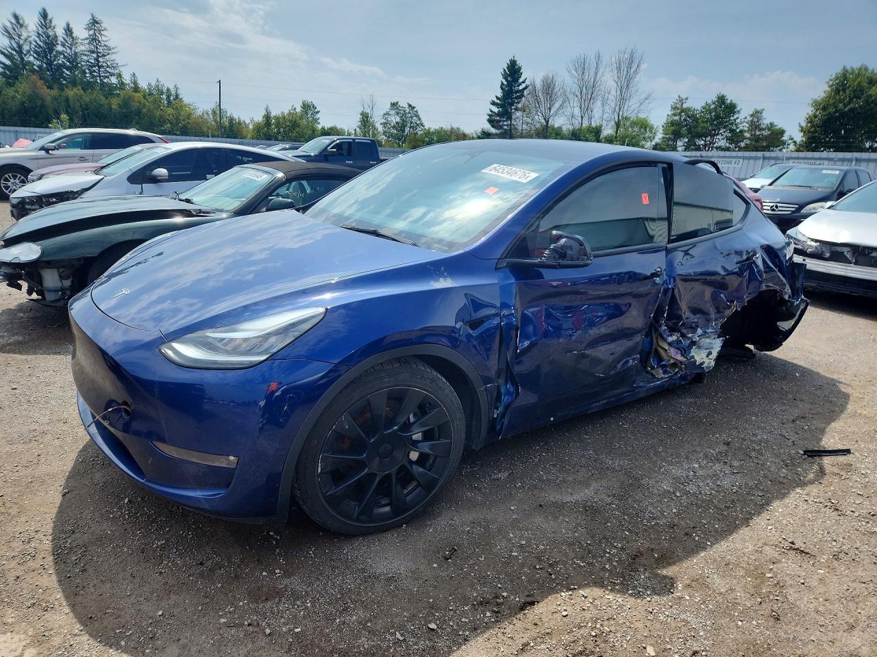 2022 TESLA MODEL Y | 7SAYGDEE3NF325845 | UPCARS