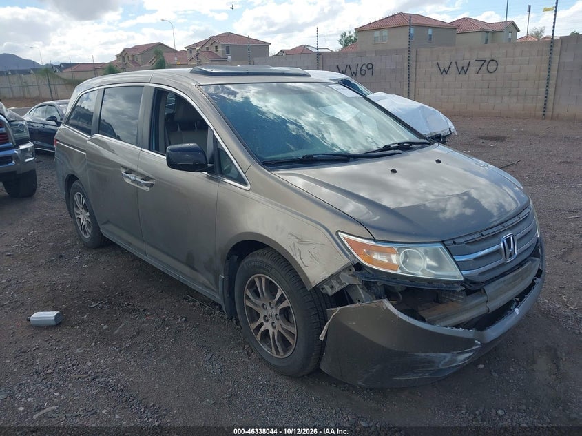 2011 HONDA ODYSSEY EX-L | 5FNRL5H65BB016753 | UPCARS