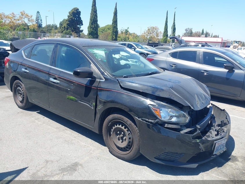 2017 NISSAN SENTRA SV | 3N1AB7AP8HL662834 | UPCARS
