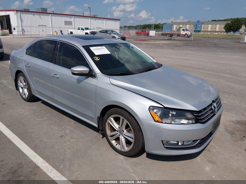 2014 VOLKSWAGEN PASSAT 1.8T SEL PREMIUM | 1VWCS7A34EC033448 | UPCARS