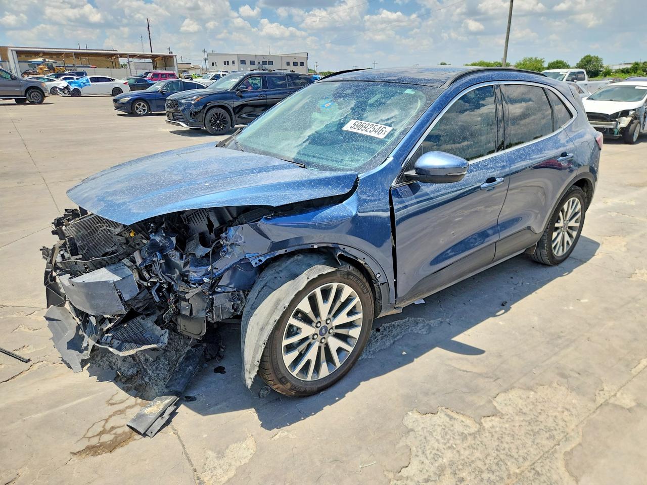 2020 FORD ESCAPE TITANIUM | 1FMCU0DZ7LUC37278 | UPCARS
