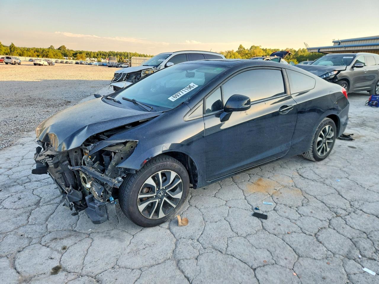 2013 HONDA CIVIC EX | 2HGFG3B83DH518598 | UPCARS
