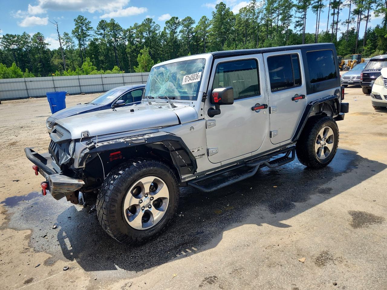 2018 JEEP WRANGLER SAHARA | 1C4BJWEG0JL842545 | UPCARS