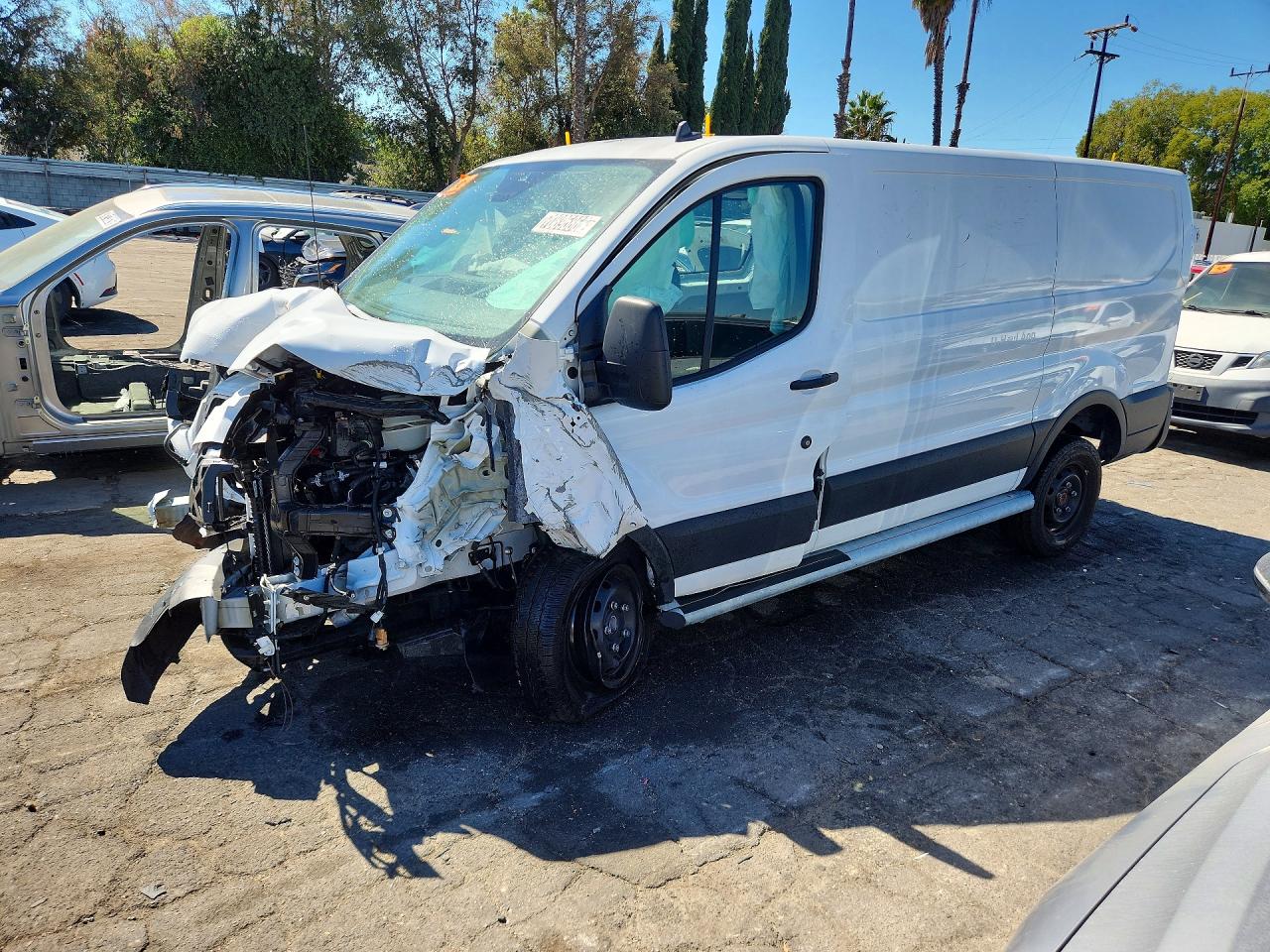 2025 FORD TRANSIT DELIVERY VAN | 1FTBR1Y83SKA67861 | UPCARS