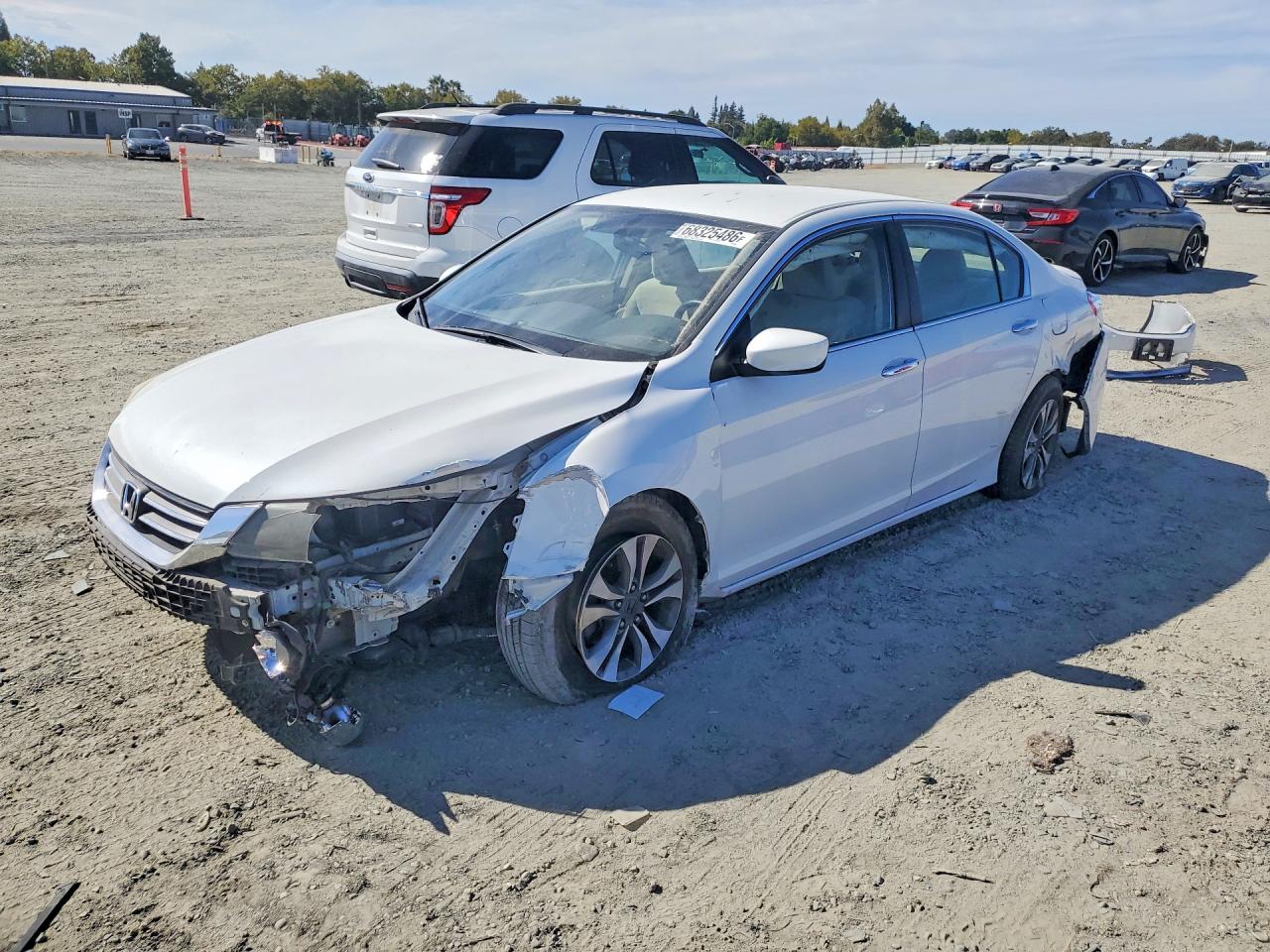 2013 HONDA ACCORD LX | 1HGCR2F30DA095452 | UPCARS