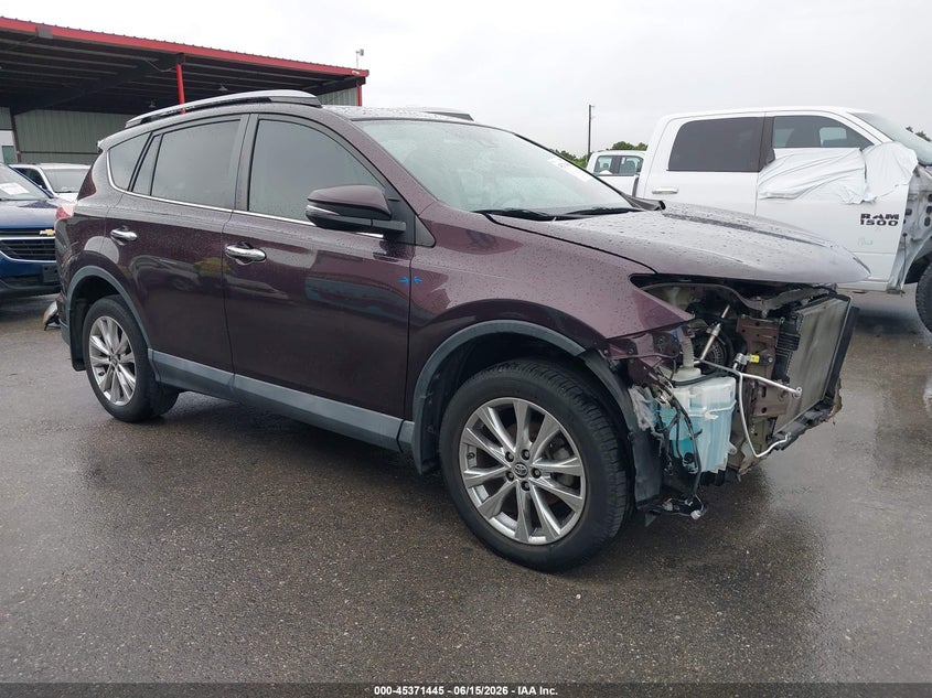 2018 TOYOTA RAV4 LIMITED | 2T3YFREV0JW422034 | UPCARS