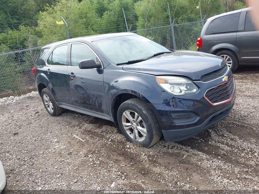 2017 CHEVROLET EQUINOX LS | 2GNALBEK0H1555006 | UPCARS