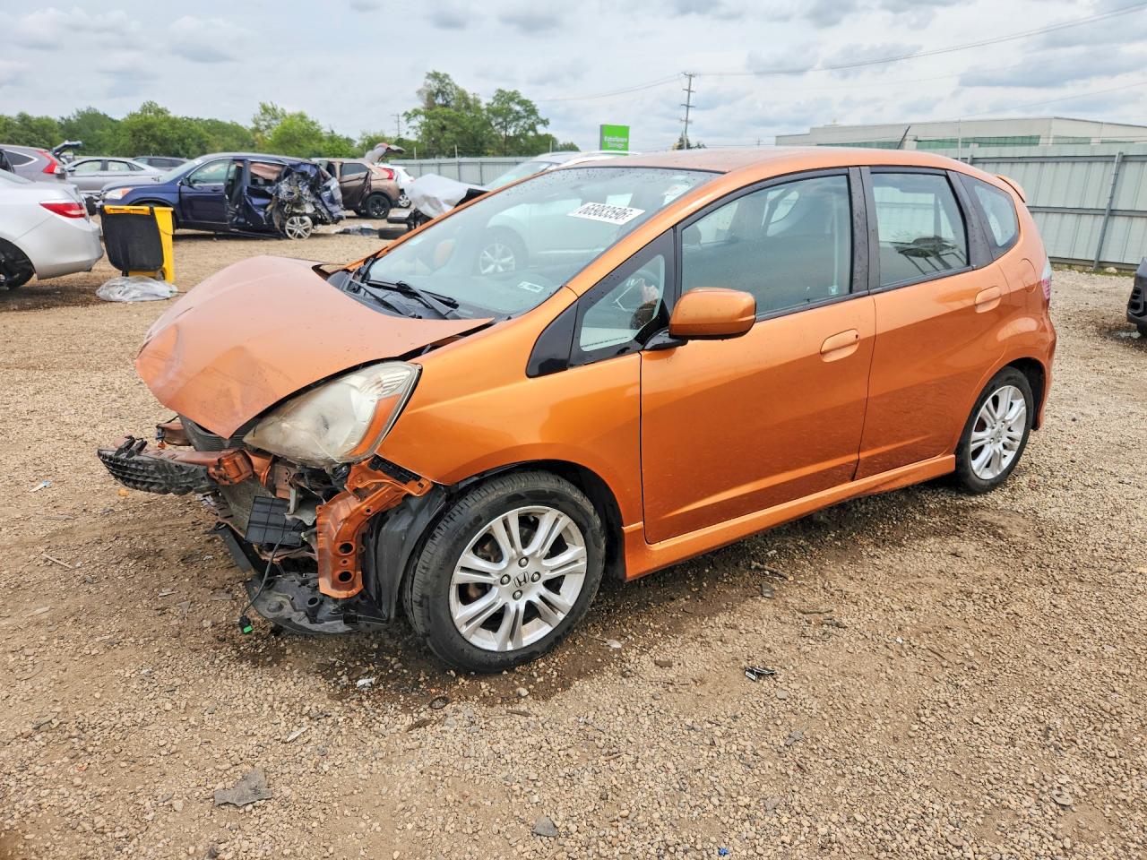 2010 HONDA FIT SPORT | JHMGE8H44AS020102 | UPCARS