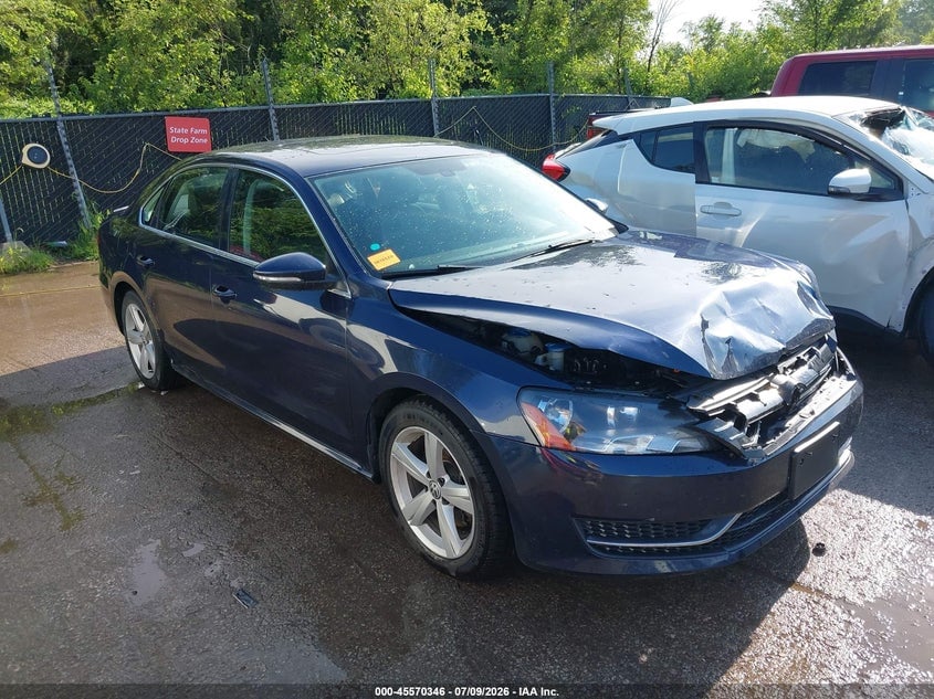 2012 VOLKSWAGEN PASSAT 2.0L TDI SE | 1VWBN7A30CC012953 | UPCARS