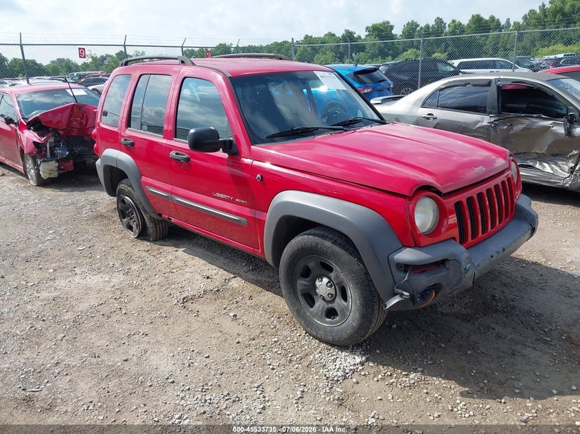 2003 JEEP LIBERTY SPORT | 1J4GL48K73W732091 | UPCARS