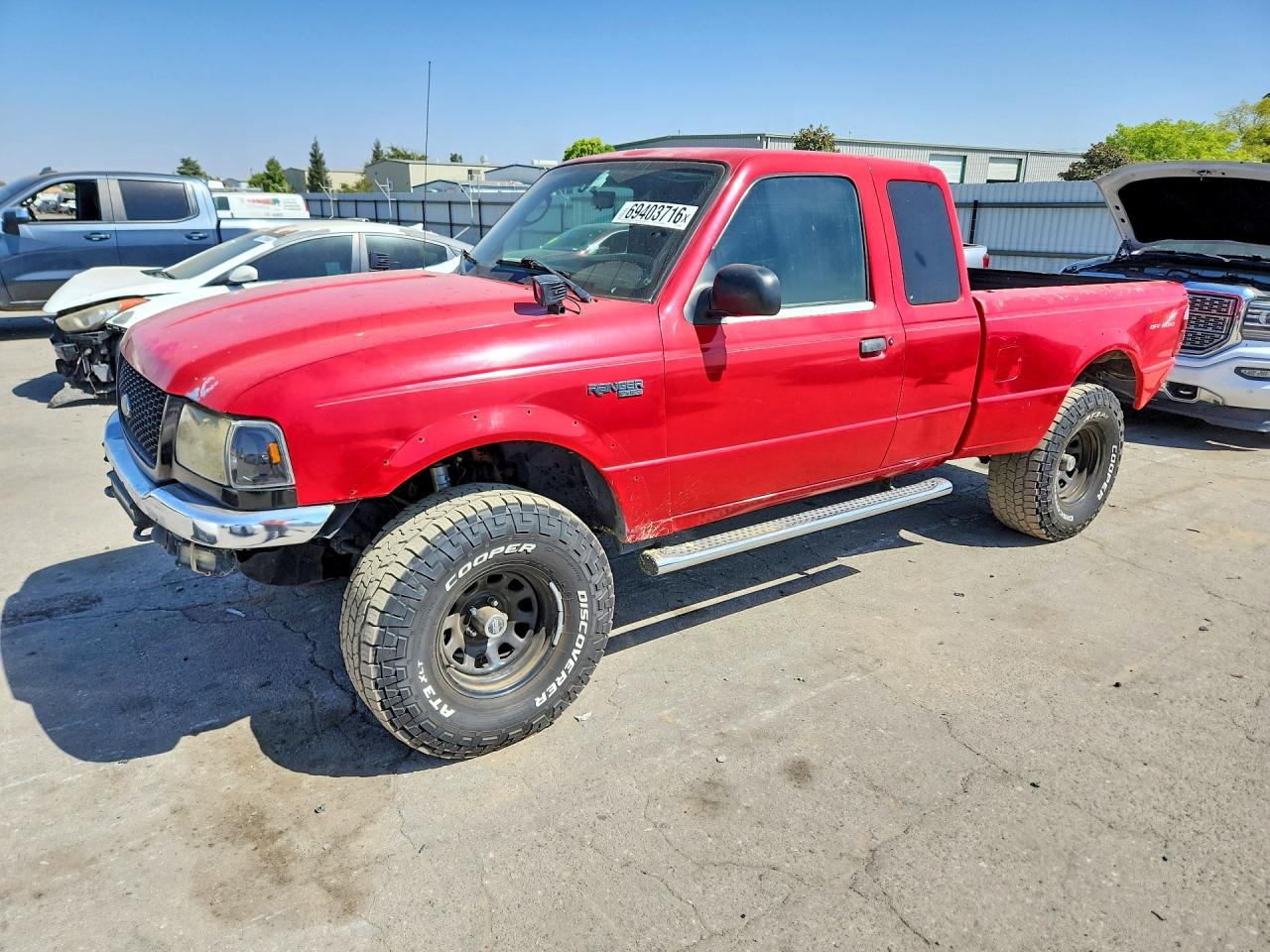 2003 FORD RANGER SUPER CAB | 1FTZR45E63PB58282 | UPCARS