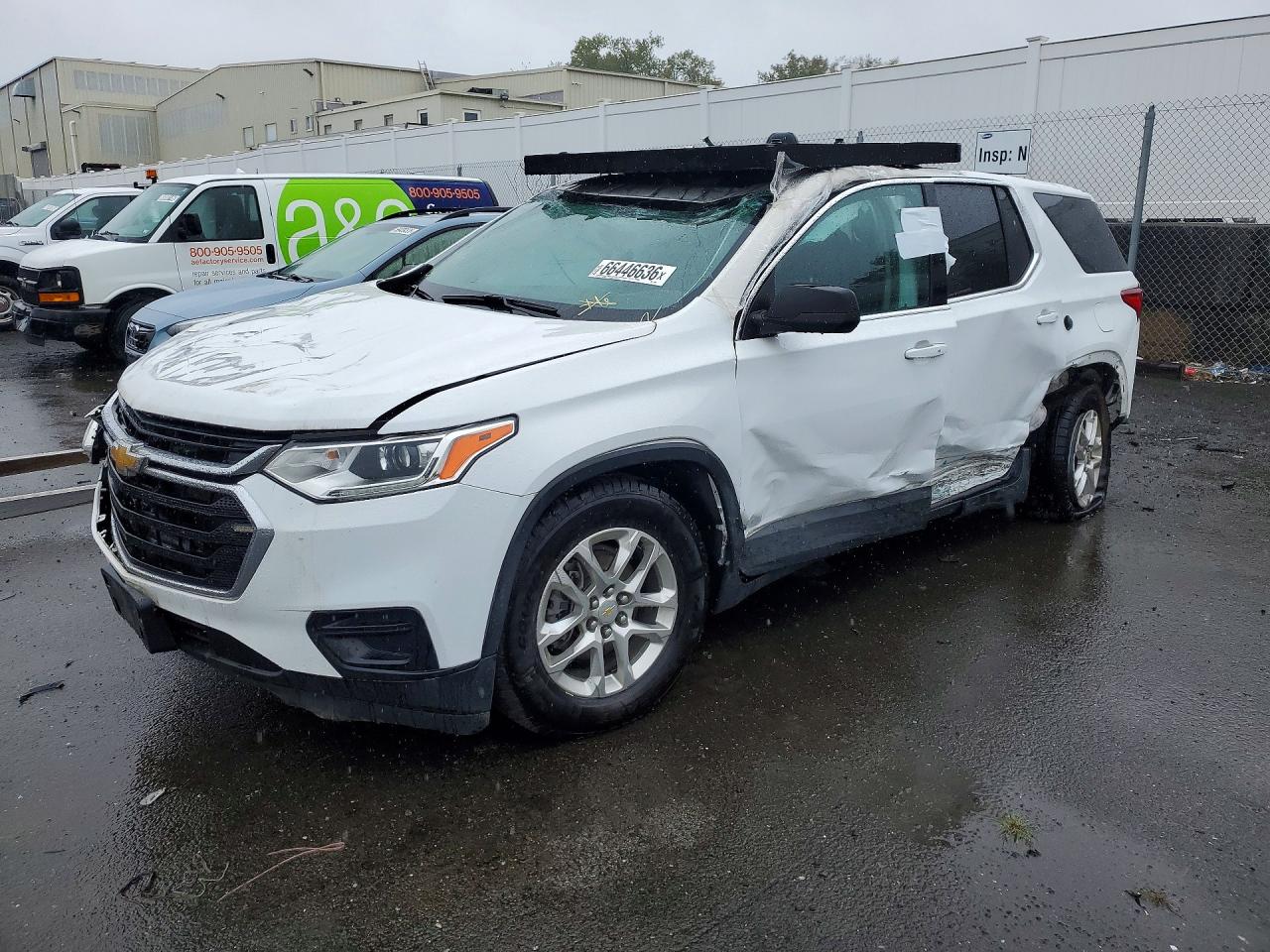 2021 CHEVROLET TRAVERSE LS | 1GNEVFKWXMJ172636 | UPCARS