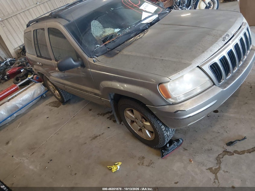 2001 JEEP GRAND CHEROKEE LIMITED | 1J4GW58N41C521081 | UPCARS