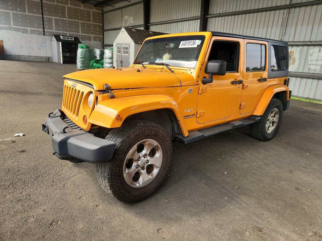 2013 JEEP WRANGLER SAHARA | 1C4BJWEG2DL562386 | UPCARS