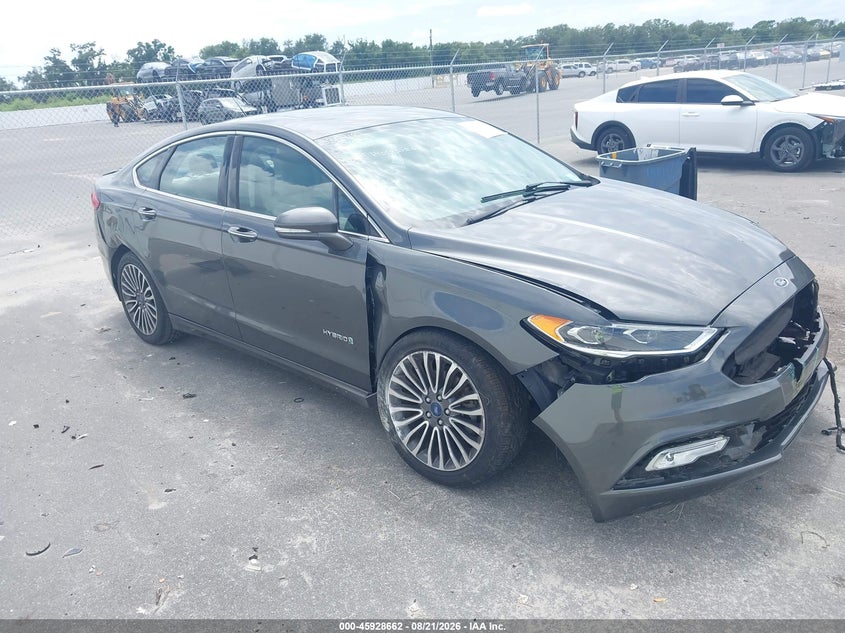 2018 FORD FUSION HYBRID TITANIUM | 3FA6P0RU8JR127811 | UPCARS