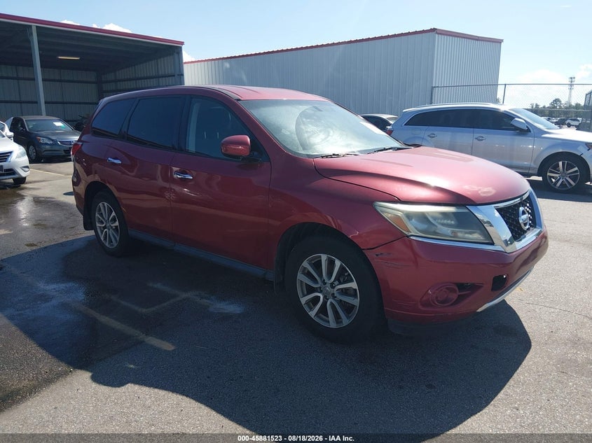 2015 NISSAN PATHFINDER S | 5N1AR2MN4FC615262 | UPCARS