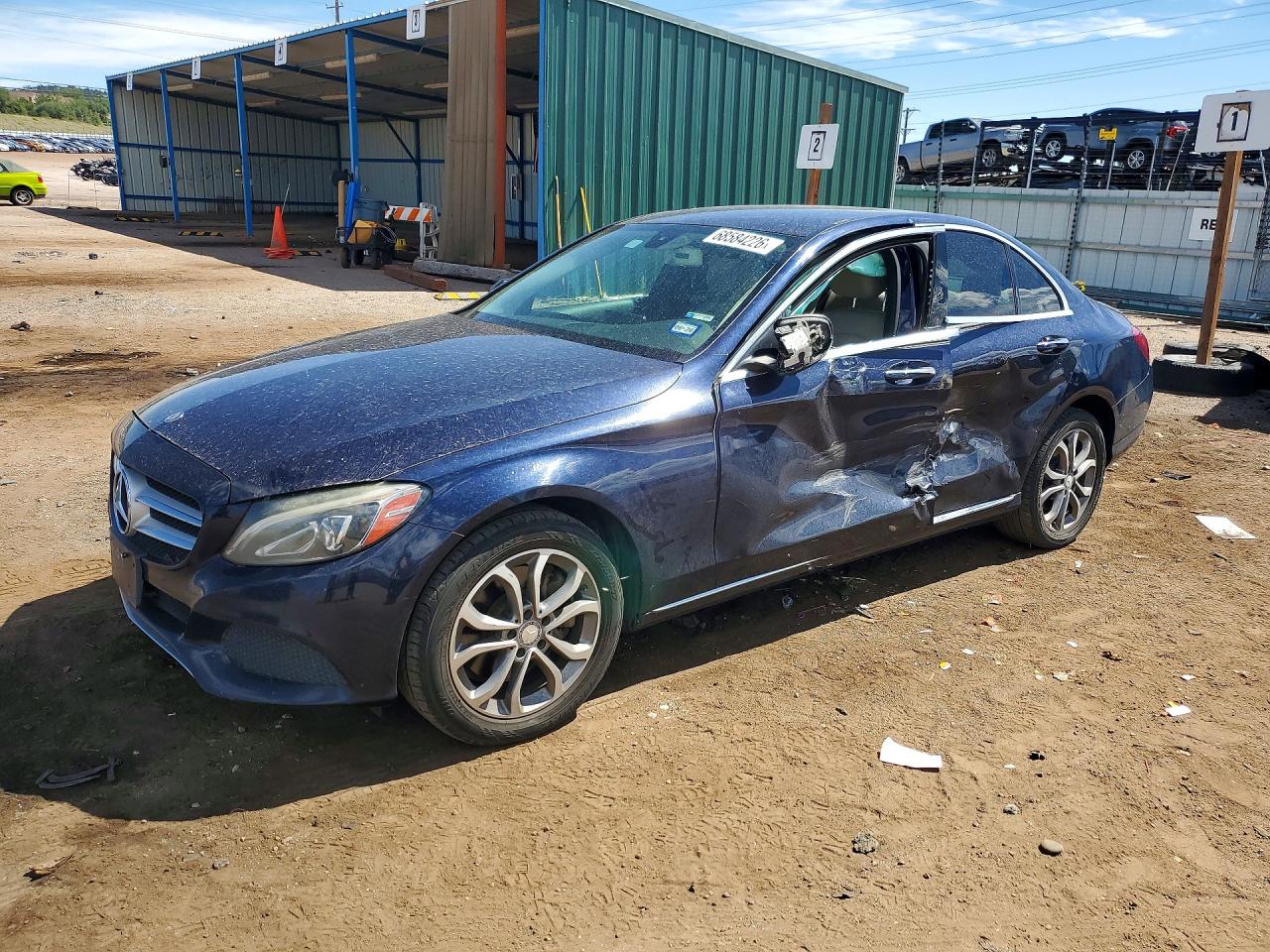 2015 MERCEDES-BENZ C-CLASS 300 4MATIC | 55SWF4KB0FU094968 | UPCARS