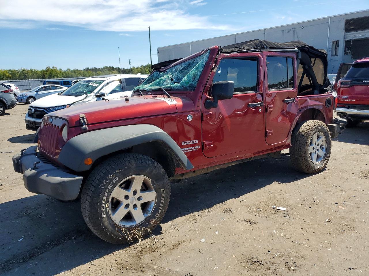 2013 JEEP WRANGLER SPORT | 1C4BJWDG2DL565774 | UPCARS