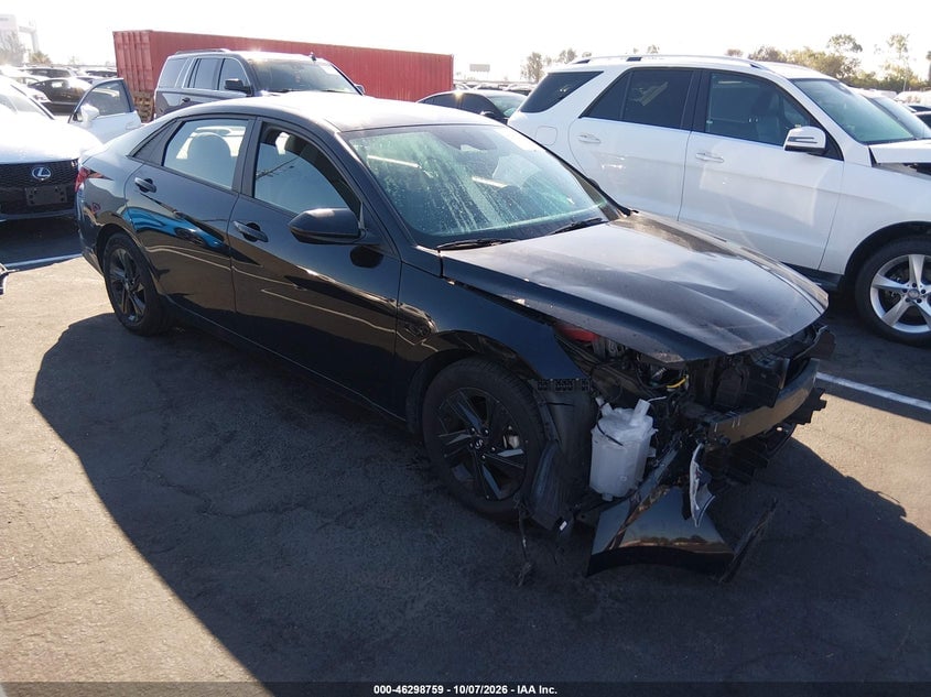2023 HYUNDAI ELANTRA HYBRID BLUE | KMHLM4AJ5PU059253 | UPCARS