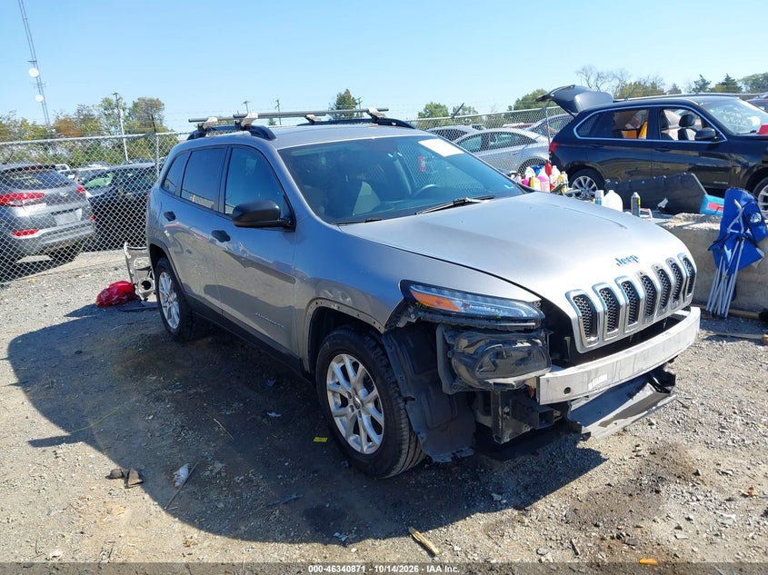 2016 JEEP CHEROKEE SPORT | 1C4PJMAB2GW226714 | UPCARS