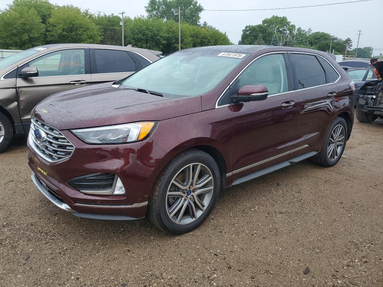 2019 FORD EDGE TITANIUM | 2FMPK4K95KBC52965 | UPCARS