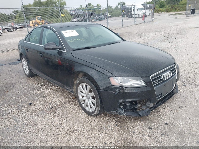 2012 AUDI A4 2.0T PREMIUM | WAUBFAFL1CN015805 | UPCARS