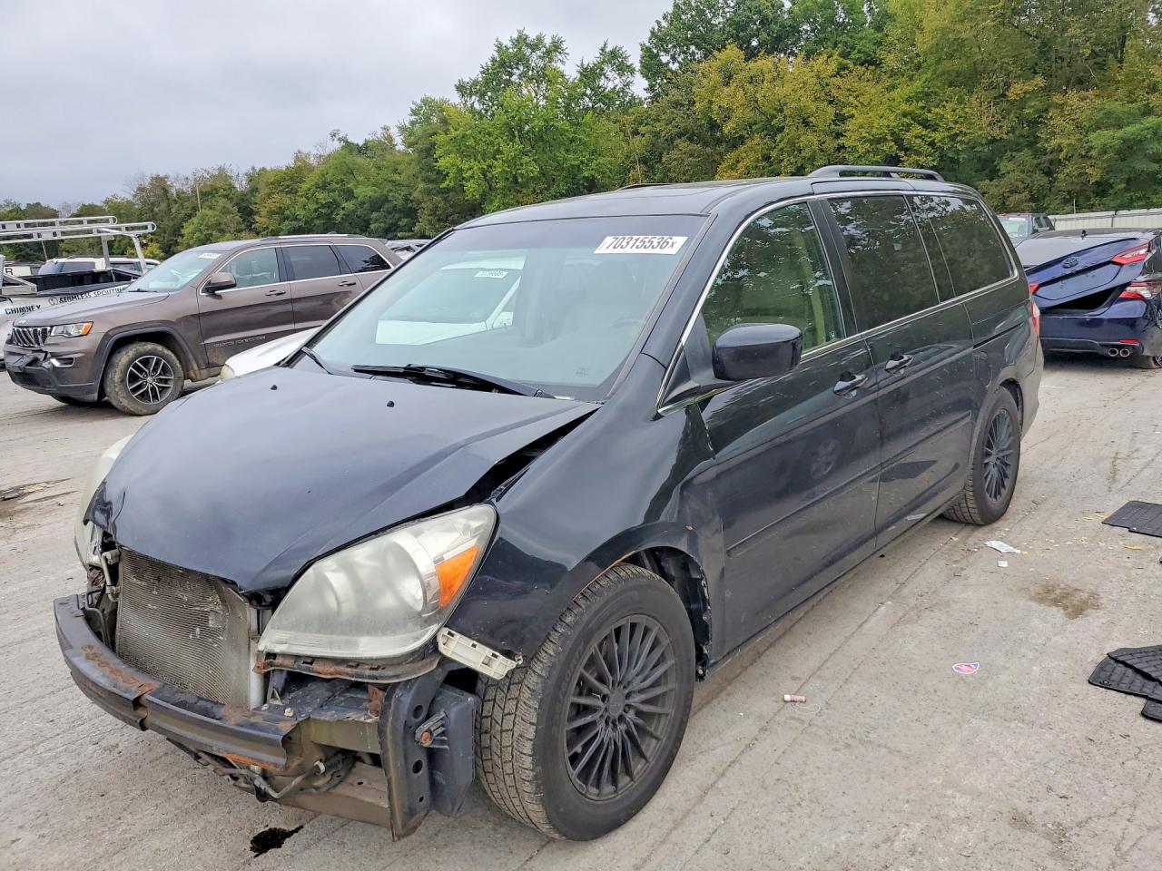 2007 HONDA ODYSSEY EXL | 5FNRL38617B111953 | UPCARS