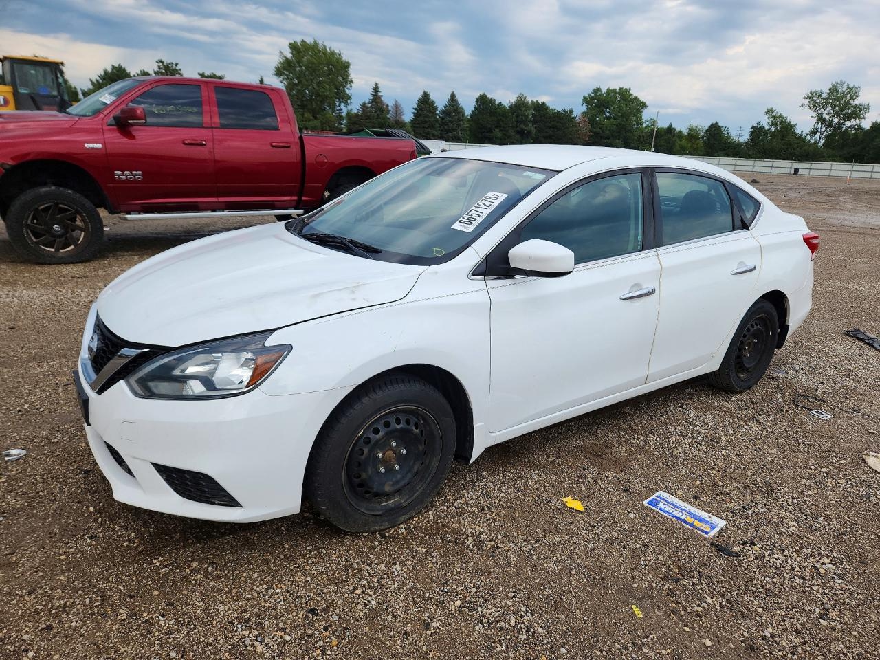 2017 NISSAN SENTRA SV | 3N1AB7AP5HY207989 | UPCARS