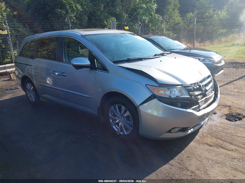 2014 HONDA ODYSSEY EX-L | 5FNRL5H62EB001695 | UPCARS