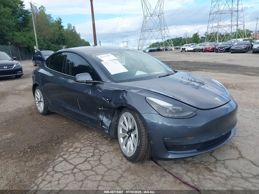 2022 TESLA MODEL 3 LONG RANGE DUAL MOTOR ALL-WHEEL DRIVE | 5YJ3E1EB5NF339456 | UPCARS